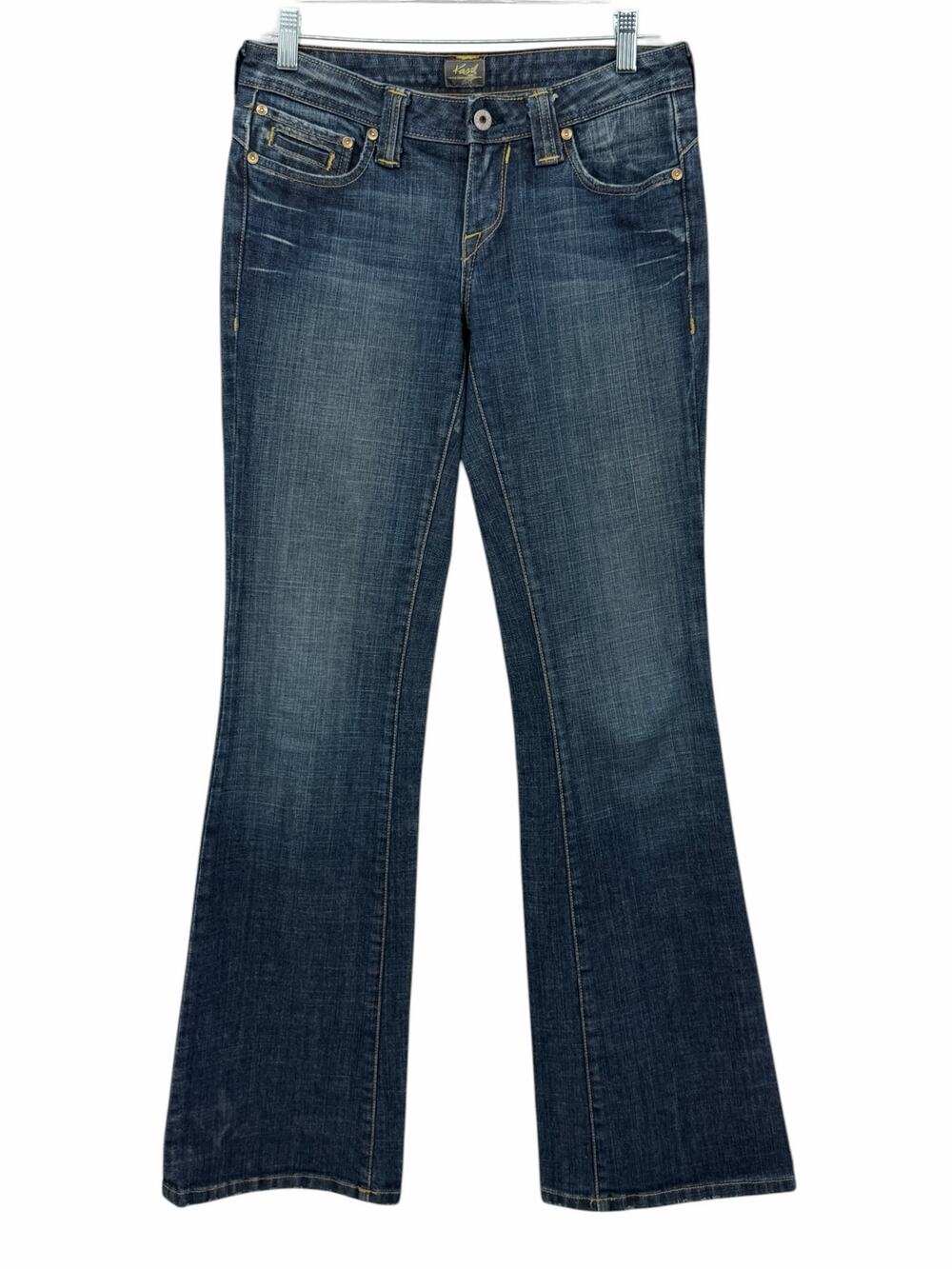 Kasil Morgan Boot Cut Jeans SZ 28 Women's David Lim Western Rodeo Country Dance‎